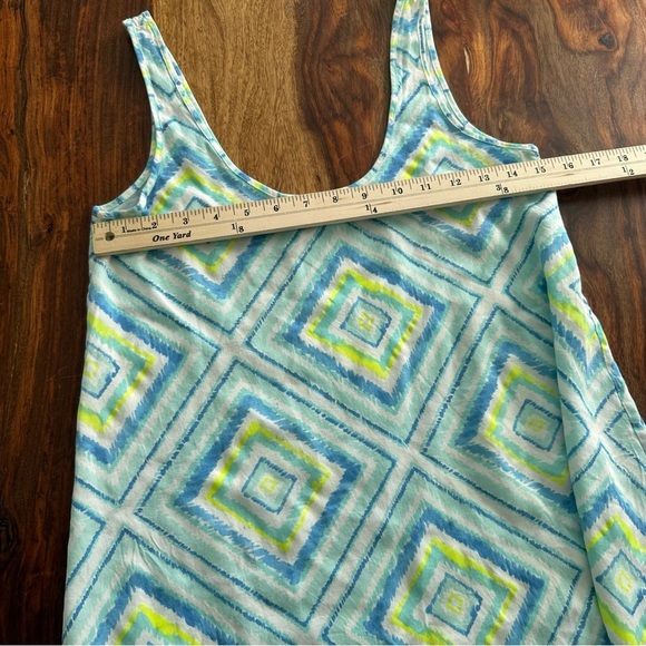 Southern Tide Courtland Geo Print Dress Sleeveless Lightweight X Small Swim - Picture 5 of 7